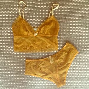 Eberjey Bralette and Panties